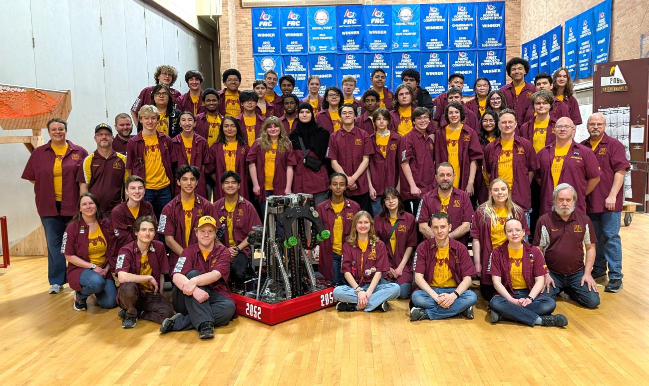 2025 Irondale Robotics Team Championship Photo