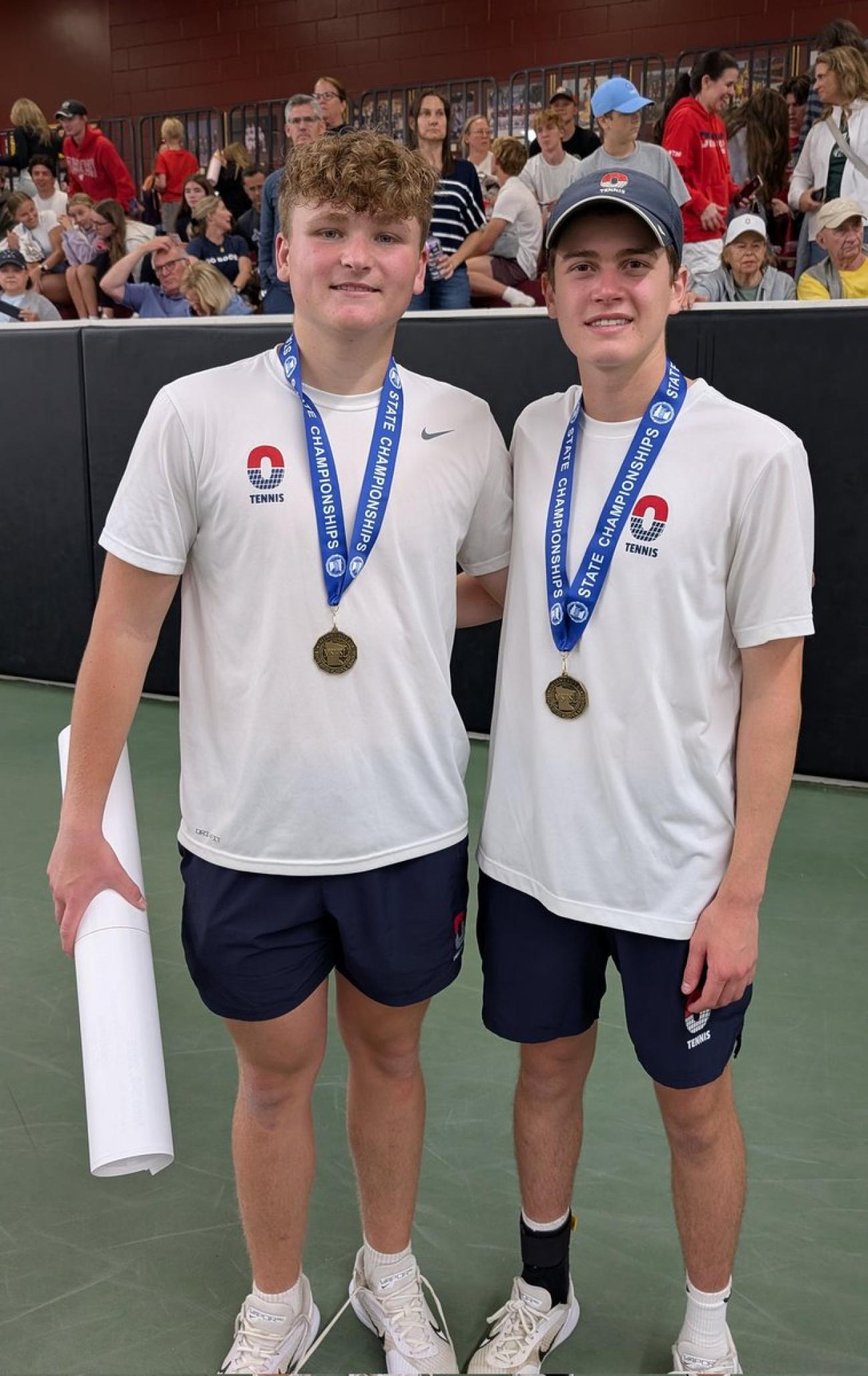 2025 Anthony Perrill and Quinn Martini Boys Tennis Championship Photo