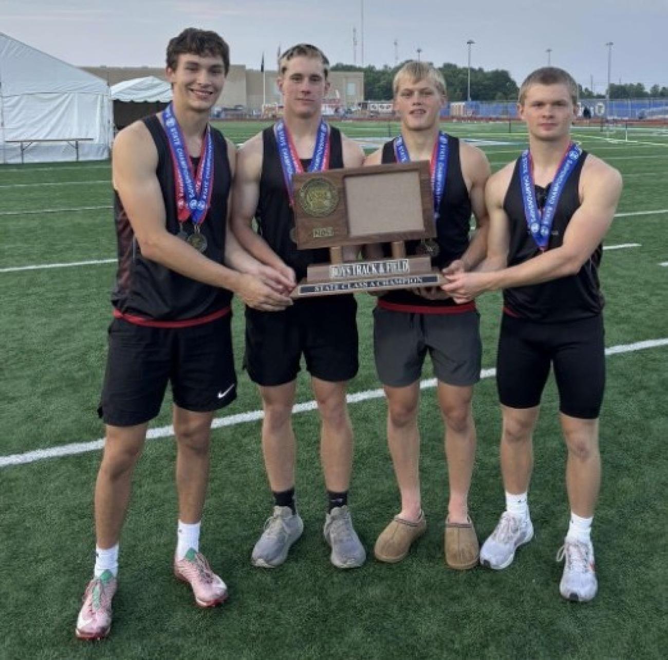 2025 Redwood Valley 4x100 Track Championship Photo