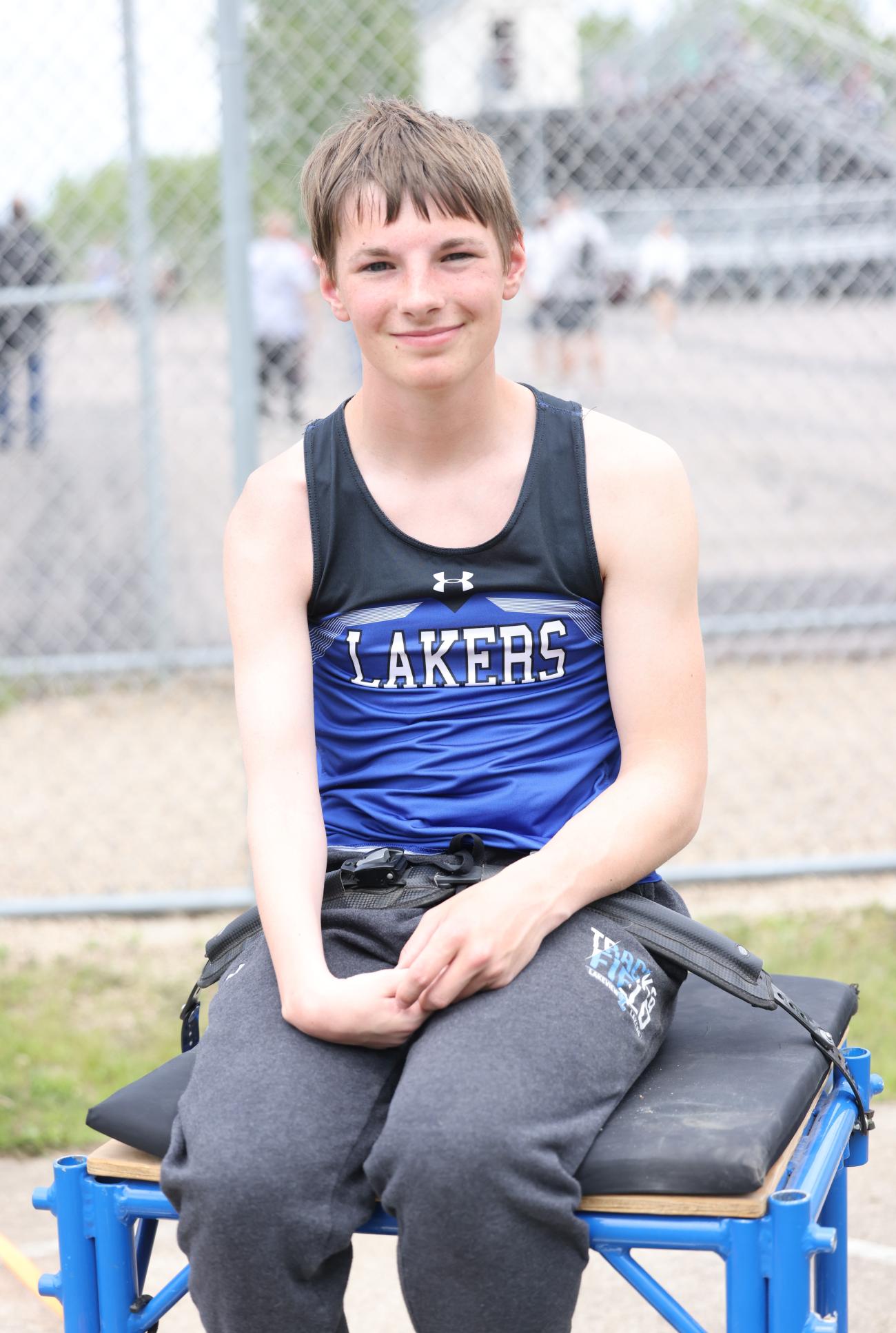 2025 Broden Stensrud Shot Put Track Championship Photo