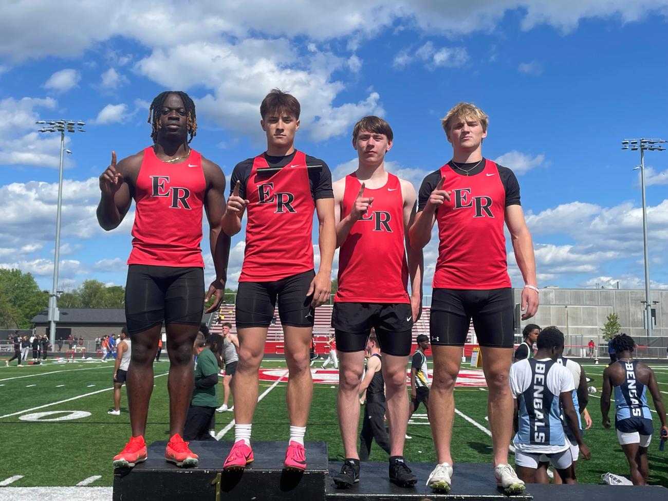 2025 Elk River 4x100 Track Championship Photo