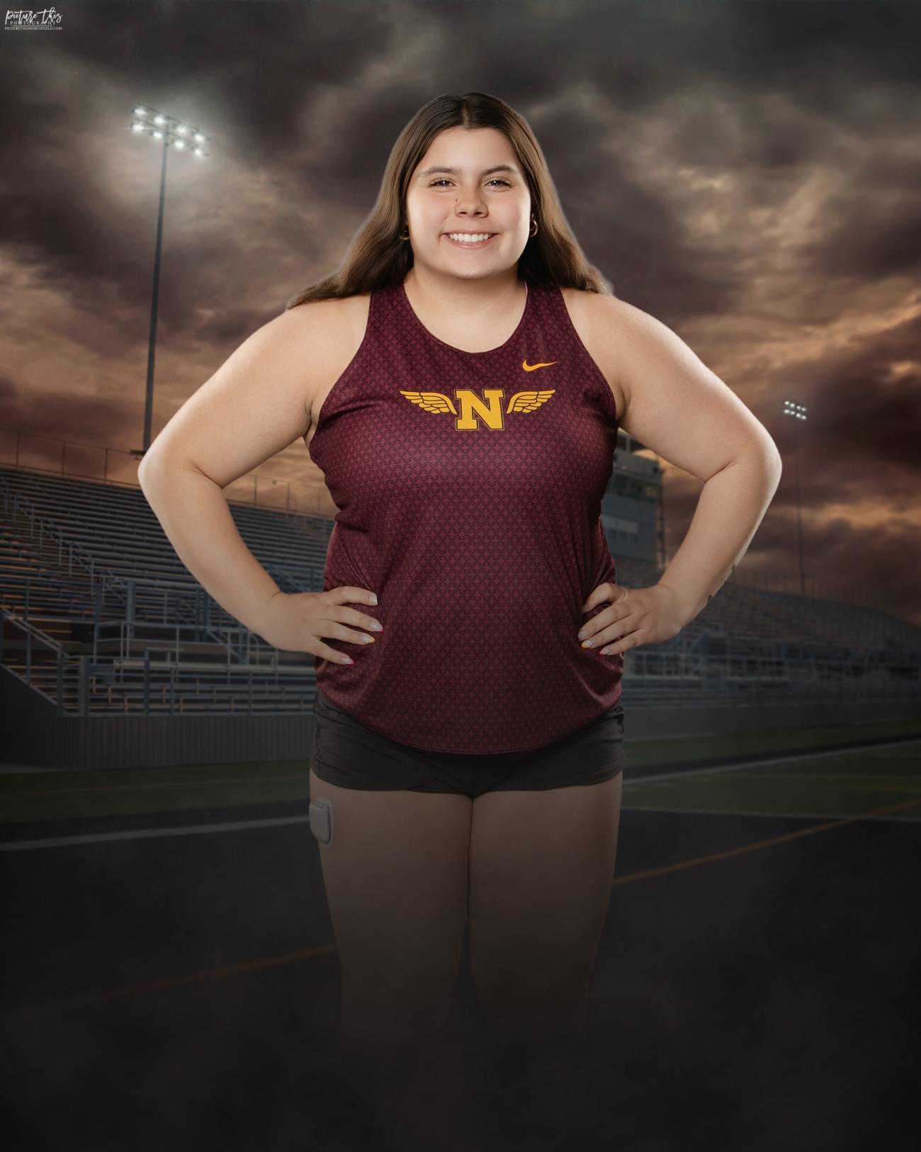 2025 Alaina French Girls Track Championship Photo