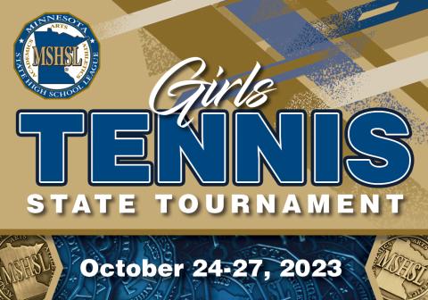 2023 Girls Tennis NEWS Logo
