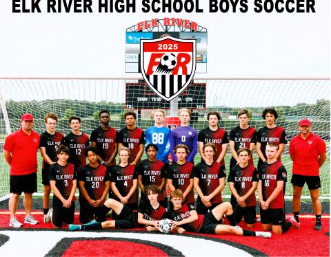 ERHS 2025 Boys Varsity Soccer Team