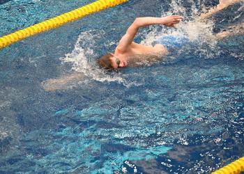 Class A Boys Swim and Dive Action Photo