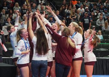 volleyball celebration