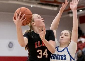 2025 Elk River versus Rogers girls basketball Showcase photo